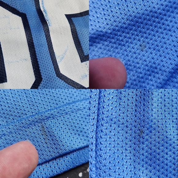 North Carolina Tar Heels vtg throwback 1956 team tribute NCAA basketball jersey - Picture 8 of 8